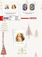 BIGLIETTI NATALE ORIGINAL PETIT RELIGIOSO C/STAMPA 48PZ CRS0430