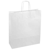SHOPPERS BIANCO RITORTO KRAFT 25x11x36 CF25 FLORIO SH70227 266