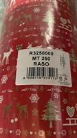 CARTA REGALO NATALE ROTOLO 70X250 RASO R3250000