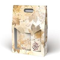 PORTABOTTIGLIA CARTONE 3 POSTI FOLIAGE CF20 CATVN3/V120