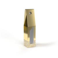 PORTABOTTIGLIA CARTONE 1 POSTO ORO GLITTER CF50 CATVN1F/LOR
