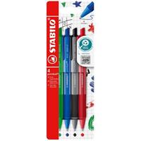 PENNA STABILO POINTBALL COLORFUL DA 4 PZ 6033/4
