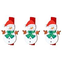 MOLLETTINE 3 X H4,5 PUPAZZO DI NEVE 6PZ PIOVACCARI M084A
