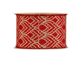 NASTRO ONDE OVALI MM63 X 10MT ROSSO PIOVACCARI 5317