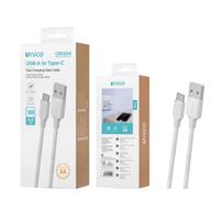 ACCESSORI CELLULARI CAVO TYPE-C 1MT 2.4A BIANCO UNICO CB1204