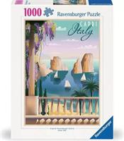 RAVENSBURGER PUZZLE 1000PZ POSTCARD FROM CAPRI 01209