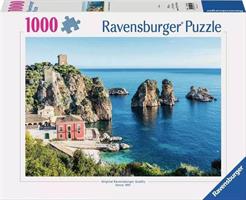 RAVENSBURGER PUZZLE 1000PZ FARAGLIONI DI SCOPELLO 01235