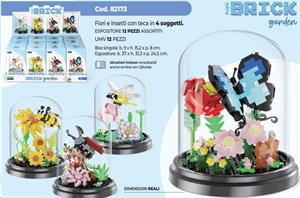 COSTRUZIONE FLOWER BUG TECA LINEA BRICK LEBEZ 82173 350