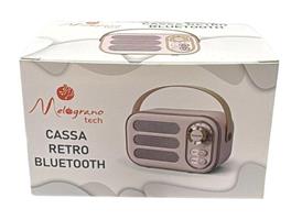 SPEAKER RETRO BLUETOOTH 12,2X7,5X5,9 CM ROSA 1394009