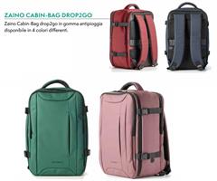 ZAINO CABIN-BAG IN GOMMA ANTIPIOGGIA DROP2GO BORDO 9237DRG30 020