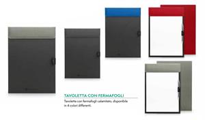 TAVOLETTA CON FERMAFOGLI CALAMITATO MEET BLU 8241MT32 028