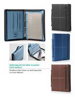 PORTABLOCCO NEW CLASSIC CON ANELLI MARRONE 8249NC33 040