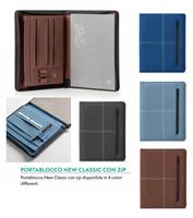 PORTABLOCCO NEW CLASSIC CON ZIP MARRONE 8248NC33 044