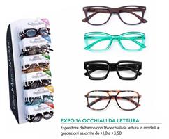 EXPO OCCHIALI DA LETTURA ASS 16PZ +1,0/+3,50 KGMVEXPO16 050