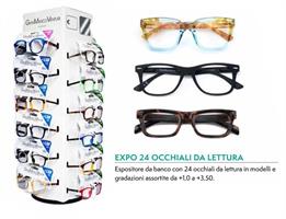 EXPO OCCHIALI DA LETTURA ASS 24PZ +1,0/+3,50 KGMVEXPO24 051