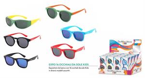 EXPO DA BANCO OCCHIALI DA SOLE KIDS ASS 16PZ KGMVS5 056