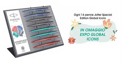 PENNA PARKER JOTTER OGNI 14 PENNE DISPLAY OMAGGIO 2228937 098