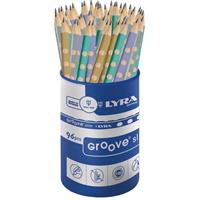 MATITA LYRA GROOVE SLIM HB COL TENUI BARATTOLO 96PZ L1763962 132