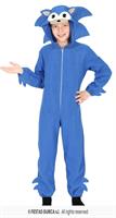 CARNEVALE COSTUME BAMBINO KIGURUMIMI BLU 5-6 ANNI 81001