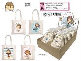 BORSA BUGS BUBINE COTONE 180G 38x42 EXPO 24PZ CROMO BU.10683 211