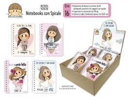 NOTEBOOKS BUBINE C/SPIRALE 12x17 EXPO 16PZ CROMO BU.9634 212