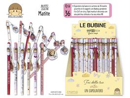 MATITE BUBINE SOGGETTI ASSORTITI EXPO 36PZ CROMO BU.9757 213