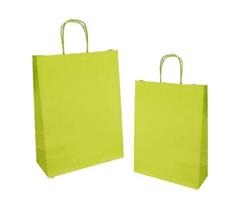 SHOPPERS VERDE MELA RITOR KRAFT 22x10x32 CF25 FLORIO SH31147 261