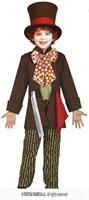 CARNEVALE COSTUME BAMBINO SARTO PAZZO 10-12 ANNI 83591