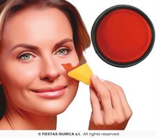 CARNEVALE MAKE UP FONDOTINTA ARANCIONE C/SPUGN VASETTO 9GR 15621