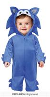 CARNEVALE COSTUME BIMBO HEDGEDOG BLU 12-18 MESI 76211