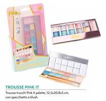 TROUSSE PINK IT PALETTE SMALL 12,5x20,8x5 NICE 40047 396