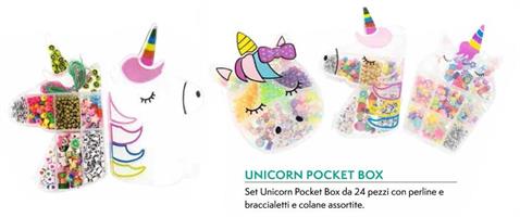 UNICORN POCKET BOX SET PERLINE/BRACC/COLLANE 24PZ NICE 87023 408
