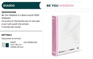 AGENDA BE YOU 2026/27 WEBBOH EASY 12,5x16,5 BE9BL000