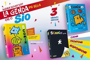 DIARIO AGENDA 2026/2027 COMIX 16M SCOMIX 12X16,5 512PG 75500