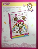 SUPERDIARIO 2026/2027 TOKIDOKI STD 13X17,8 FUXIA 352PG 76194