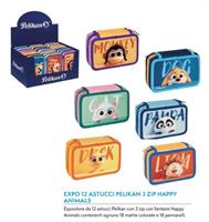 ASTUCCIO 3ZIP PELIKAN HAPPY ANIMAL 18MA+18PE 12PZ 400207249 0092