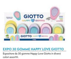 GOMMA GIOTTO HAPPY LOVE COL ASS EXPO 30PZ F232400 0333
