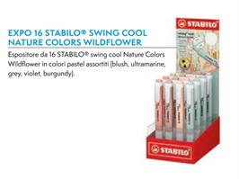 EVIDENZIATORE STABILO SWING COOL NATURE PAST 16PZ 275/16-10 0380