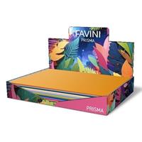 CARTA PRISMA 25X35 220GR 150FG 15 COL EXPO FAVINI G99X334 1076