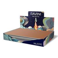 CARTA MAJESTIC 25X35 250GR 130FG 15 COLORI EXPO FAVINI G99X304