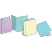 COPERTINA 4 ANELLI 27X32 D.30 MONOCROMO PASTEL CF5 022990130 784