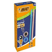 PENNA BIC CRISTAL MEDIUM CELEBRATE GLACE' MAT (10N+10BL) 302535