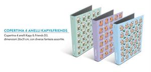 COPERTINA 4ANELLI KAPI E FRINEDS D.03 26X31 FAVINI A53X8Y4 1080