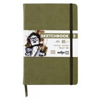 SKETCHBOOK 14X21 80FF BIANCHI 140GR KHAKI DF80014210005C 1103