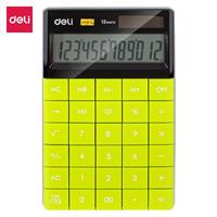 CALCOLATRICE DA TAVOLO EXCEED 12 CIFRE VERDE DELI E1589-GY 1171