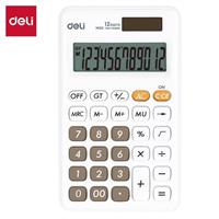CALCOLATRICE TASCABILE 12 CIFRE 12X7 BIANCO DELI EM120 1188