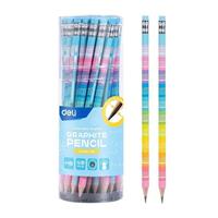 MATITA DELI HB PASTEL C/GOMMINO TUBO 48PZ EC046-HB 1146