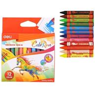 PASTELLI DELI CERA COLORUN 12PZ ASS 10X75MM EC20800 1147