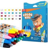 PASTELLI OLIO TRIANGOLARI COLOR KIDS 24PZ ASS DELI EC221-24 1151