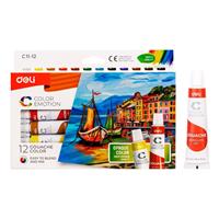 TEMPERA DELI TUBETTO 12ML COLOR EMOTION PZ12 ASS EC11-12 1152